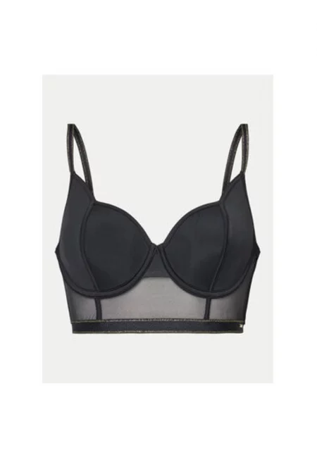 Дамски сутиен -  304323997 - Полиамид - Черен