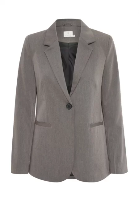 Дамско яке -  301055730 - Полиестер - Сив