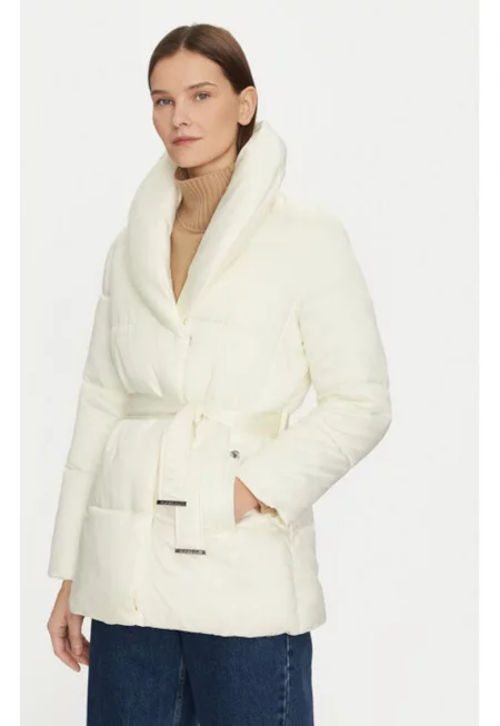 Дамско яке - US Polo Assn. - 304797651 - Полиестер - Бяло - Бял