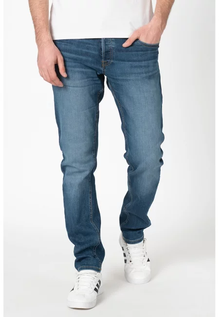 Дънки Glenn по тялото - Тъмносин