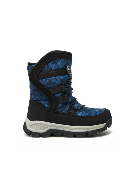 Детски боти -  60640 - Текстил - Сини - Черни