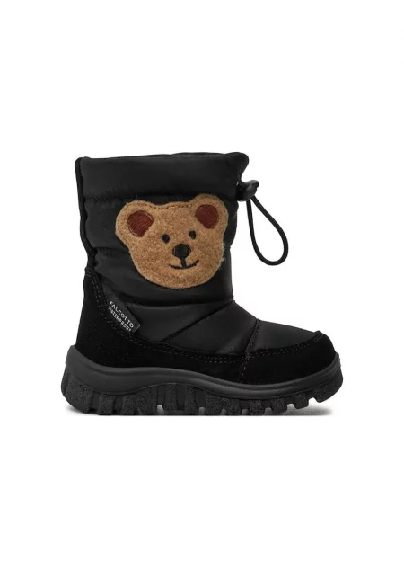 Детски ботуши -  75102 - Естествена кожа - Черни