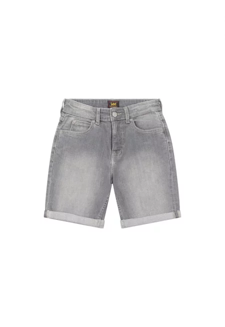 Детски шорти -  Памук - Сив