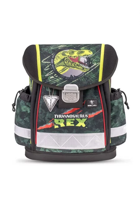 Ергономична раница с джобове с връзки - 19 л - Зелен/Сив