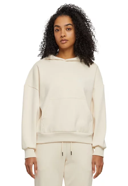 Худи с джоб кенгуру - Светло бежово