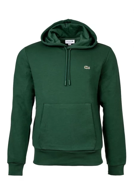 Худи с джоб кенгуру - Зелен