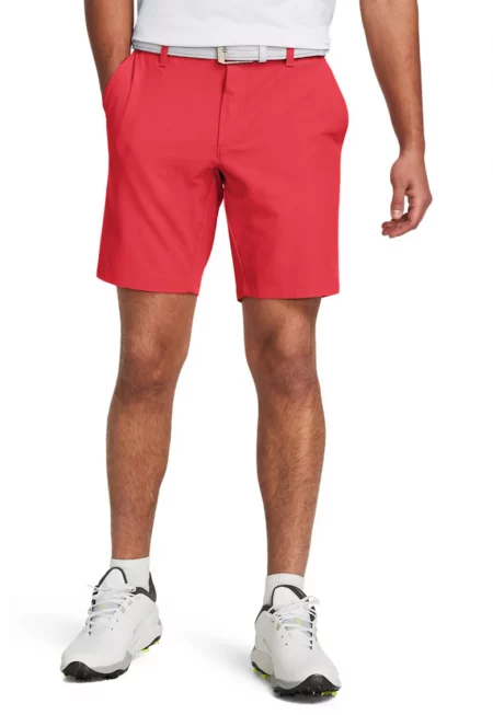 Къс голф панталон Drive със стеснен крачол - Корал