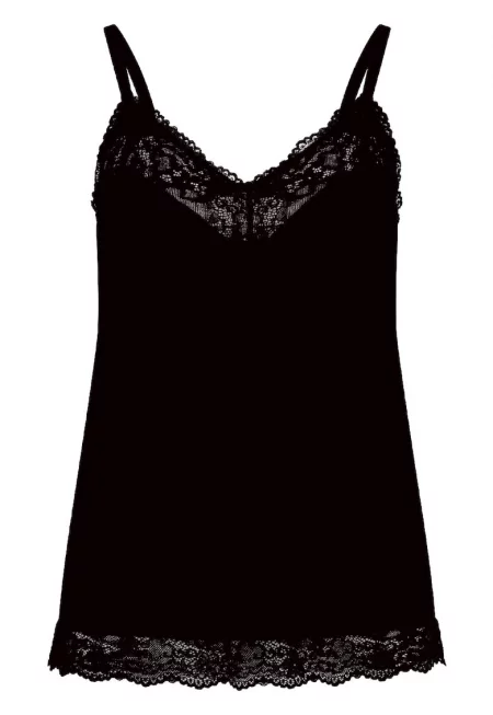 Къс топ Daily с дантела