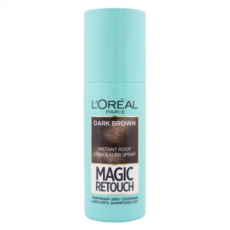 L\'Oréal  MAGIC RETOUCH Спрей за прикриване на бели корени 2 DARK BROWN