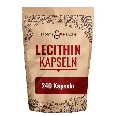 Лецитин (от соя) – Черен дроб и здравословен липиден метаболизъм, 1200 mg, 240 капсули