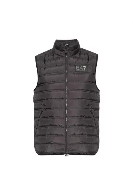 Мъжка жилетка  m down medium vest - 6RPQ02-PN5ZZ-1200 - Черна - Черен