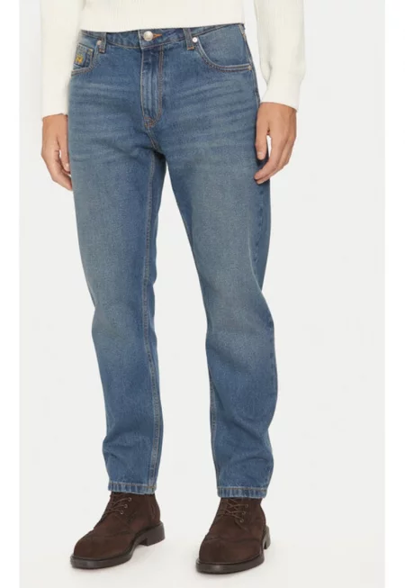 Мъжки дънки -  304749636 - Памук - Син - Син