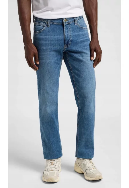 Мъжки дънки  Daren Highland - памук/еластан - ниска талия - сини