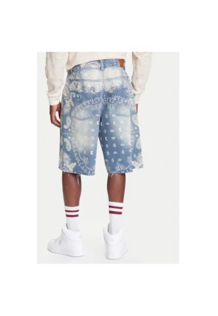 Мъжки дънкови шорти  PD00005502 - памук - 32 US - син