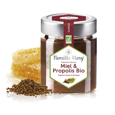 Miel & Propolis Bio / Био акациев мед + прополис, 170 g