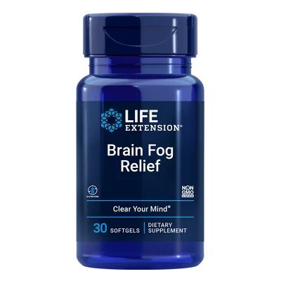 Мозъчна функция- Brain Fog Relief, 30 софтгел капсули