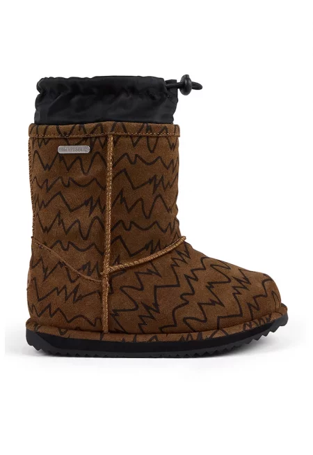 Непромокаеми боти с лесно обуване с принт