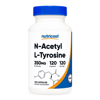 Нервна и мозъчна дейност - Н-Ацетил Л-Тирозин (N-Acetyl L- Tyrosine), 120 капсули