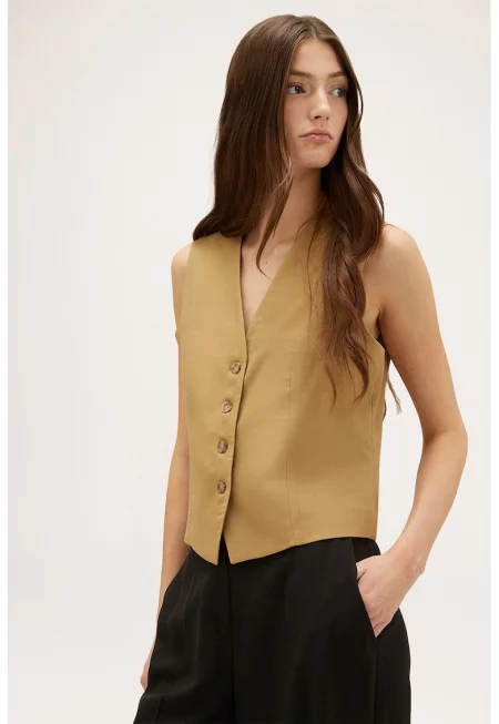 Официален елек с копчета - Каки