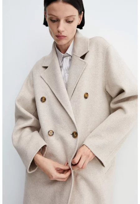 Палто Picarol с двуредно закопчаване и раздвоен ревер