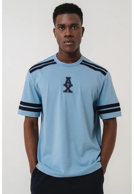 Памучна тениска с райе