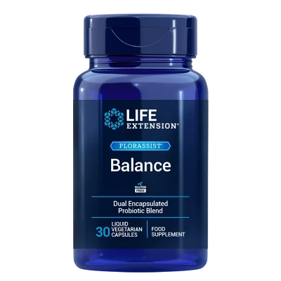 Пробиотик Florassist™ Balance, 15 млрд. CFU/ 50 mg х 30 капсули