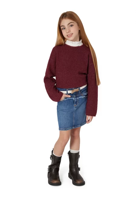 Пуловер с яка Сан Гало