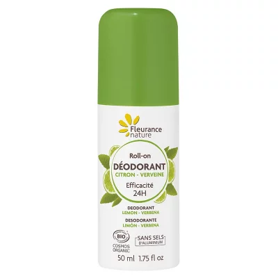 Рол он дезодорант с лимон и върбинка, 50 ml