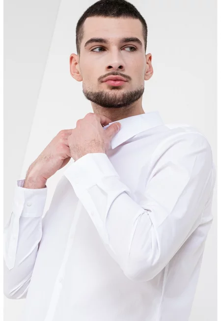 Слим риза - Бял