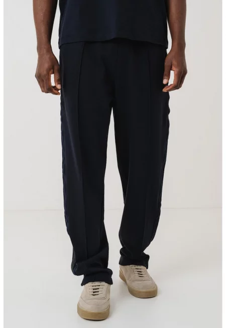 Спортен панталон с еластична талия - Зелен/Черен