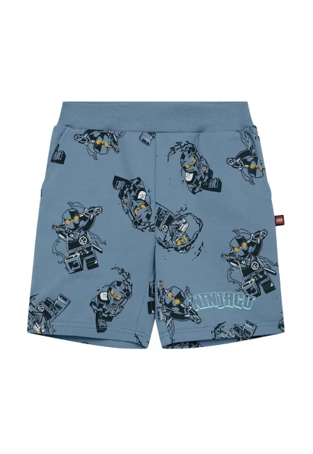 Спортни шорти за момчета  12011469 - Органичен памук - Син - Син
