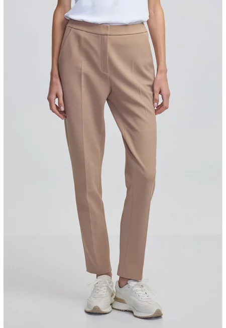 Стандартен капри панталон - Праскова