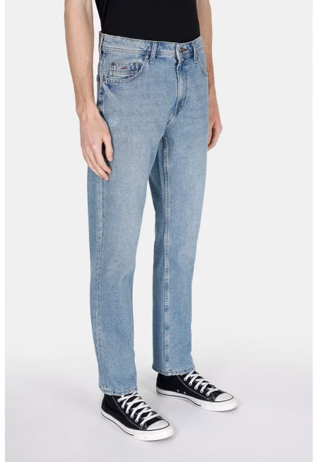 Стандартни дънки 045 David - Син меланж