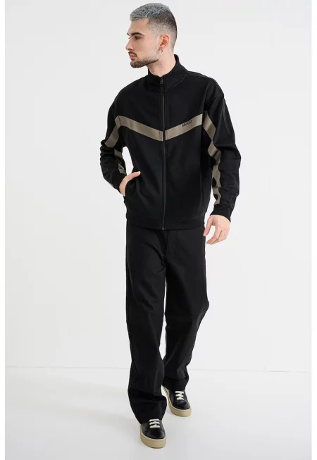 Суитшърт Darti с цип и лого