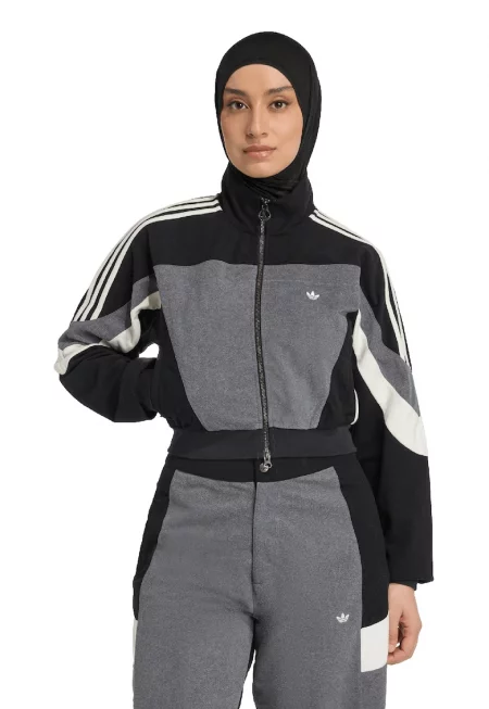 Суитшърт с цип и средновисока яка