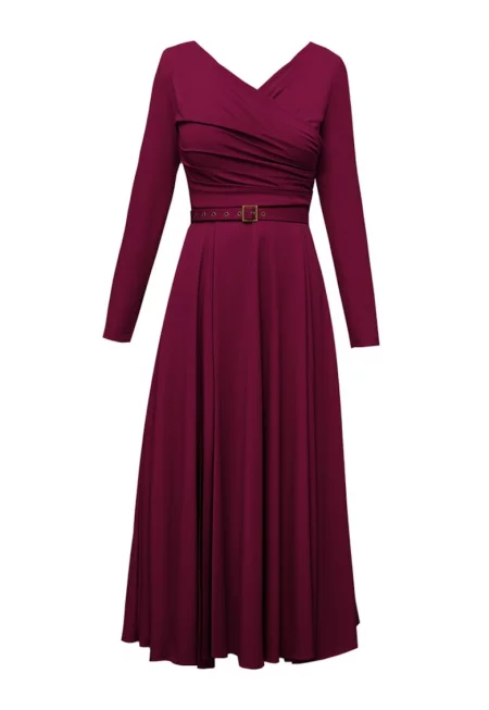 Sunday Lyocell Midi Flared Dress