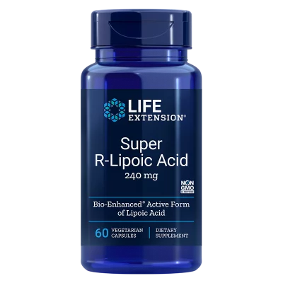 Super R-Lipoic Acid / Алфа-липоева киселина (R-форма) 240 mg х 60 капсули
