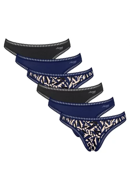 Танга GO Crush - 6 чифта - Син