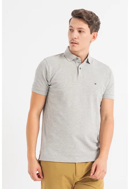 Тениска от органичен памук с яка