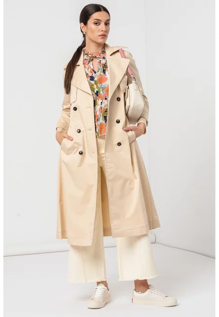 Тренч с колан