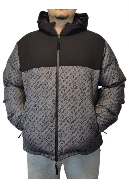 Яке  EA7 Mountain M Poly Down 62482 - Сив