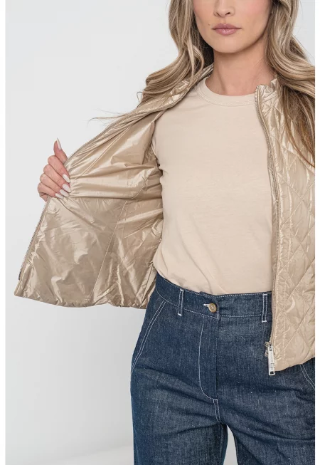 Яке с метален ефект