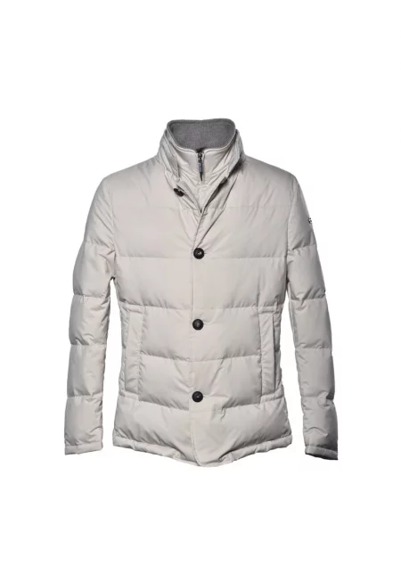 Яке със стандартна кройка - Мръснобял