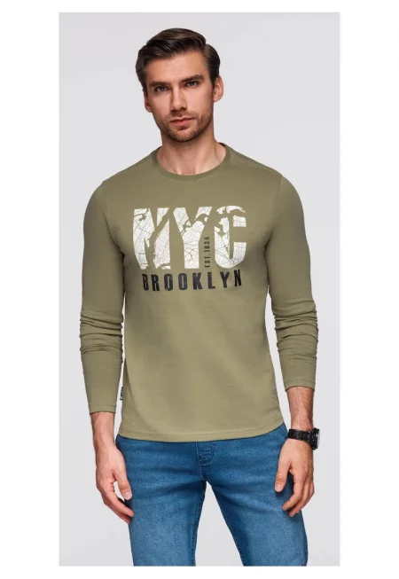 Блуза с градски принт  OM-LSPT-0131