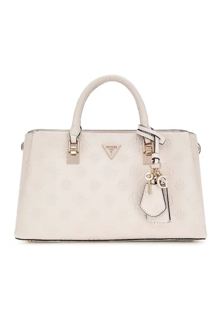 Чанта за рамо с отделяща се презрамка - Крем