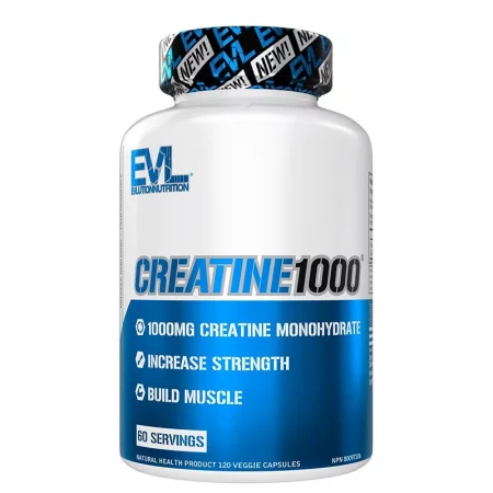 Creatine 1000 – Креатин монохидрат, 500 mg, 120 капсули
