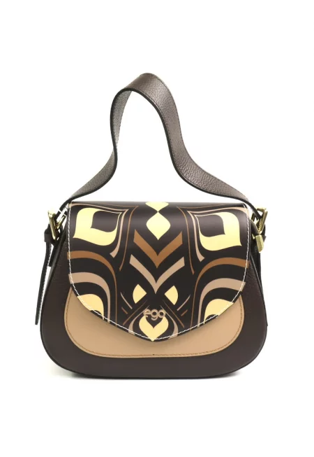 Дамска чанта естествена кожа ES0267CR 150024JZ