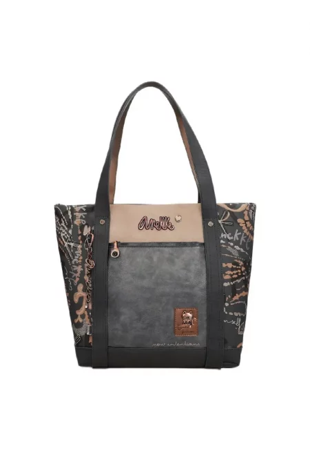 Дамска чанта  Real 41782-272 - 44x33x14см - две дръжки - многоцветен цвят