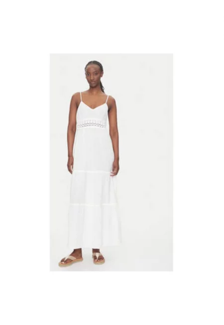 Дамска лятна рокля  103245885 - Бял