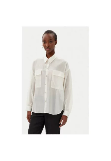 Дамска риза  лиосел/полиестер